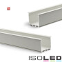 ISO112336 / Einbauprofil "Wing" Miniflansch gerade, eloxiert L: 2000mm / 9009377029301