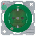BER41102003 / Steckdose SCHUKO LED erh BS R.1/R.3...