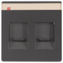 BER11816086 / Zentralstück m Staubs u BF Q.x anthrazit / EAN 4011334379997