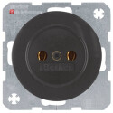 BER6167032045 / Steckdose ohne SK R.1/R.3 schwarz...