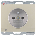 BER6765107004 / Steckdose m Schutzko.-Stift u LED K.5 Es...