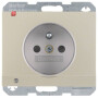 BER6765107004 / Steckdose m Schutzko.-Stift u LED K.5 Es / EAN 4011334365754