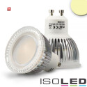 ISO112337 / GU10 LED Strahler 6W Glas diffuse, warmweiss / 9009377029325