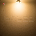 ISO112337 / GU10 LED Strahler 6W Glas diffuse, warmweiss / 9009377029325