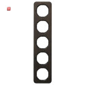 BER10152354 / Rahmen 5fach R.1 Eiche gebeizt/schwarz /...