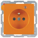 BER6765096014 / Steckdose m SK-Stift LED e BS Q.1/Q3 ora...