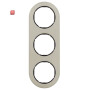 BER10132004 / Rahmen 3fach R.Classic E-Stahl schw / EAN 4011334392330