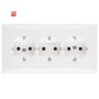 BER47661909 / Steckdose SCHUKO 3f m Abdpl. S.1 pw matt / EAN 4011334254294