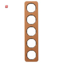 BER10152364 / Rahmen 5fach R.1 Leder braun/schwarz / EAN...