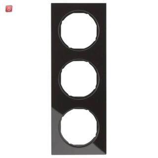 BER10132216 / Rahmen 3fach R3 Glas schw / EAN 4011334393214