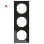 BER10132216 / Rahmen 3fach R3 Glas schw / EAN 4011334393214