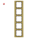 BER10153016 / Rahmen 5fach B.3 Alu gold/anthrazit / EAN...