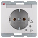 BER41527103 / Steckdose SCHUKO Üspgsch. u BF K.5 Alu...