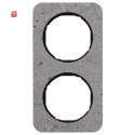 BER10122374 / Rahmen 2fach R.1 Beton schw / EAN...