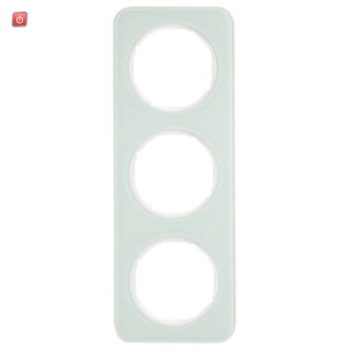 BER10132109 / Rahmen 3fach R.1 Glas pw / EAN 4011334392682