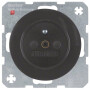 BER6768762045 / Steckdose m SK-Stift erh. BS R.1/R.3 sw / EAN 4011334365372
