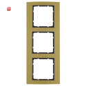 BER10133016 / Rahmen 3fach B.3 gold/anthrazit / EAN...