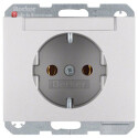 BER47397003 / Steckdose SCHUKO m BF K.5 Alu / EAN...