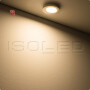 ISO112354 / LED Aufbauspot nickel gebürstet 3W, 12V/DC, warmweiss / 9009377029738