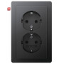 BER47296086 / Doppelsteckdose SCHUKO ADP BS Q.1 anthr