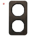 BER10122354 / Rahmen 2fach R.1 Raucheiche schw / EAN...