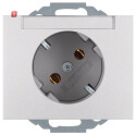 BER47287103 / Steckdose SCHUKO 45° m BF K.5 Alu / EAN...