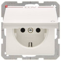 BER47516059 / Steckdose SCHUKO m KD Druck rot Q.1/3 pw /...