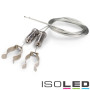 ISO112384 / T8 Seilabhängung  L:1500mm chrom, 2 STK / 9009377030253