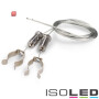 ISO112384 / T8 Seilabhängung  L:1500mm chrom, 2 STK / 9009377030253
