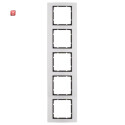 BER10156904 / Rahmen 5fach B.7 Alu/anthrazit / EAN...