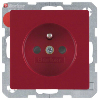 BER6768766012 / Steckdose m SK-Stift erh BS Q.1/Q.3 rot / EAN 4011334332459