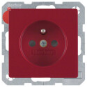 BER6768766012 / Steckdose m SK-Stift erh BS Q.1/Q.3 rot /...