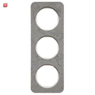 BER10132379 / Rahmen 3fach R.1 Beton pw / EAN 4011334412908
