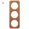 BER10132369 / Rahmen 3fach R.1 Leder braun pw / EAN...