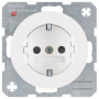 BER47292089 / Doppelsteckdose SCHUKO ADP BS R.1 pw