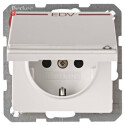 BER47526059 / Steckdose SCHUKO m KD rot BF BS Q1/3 pw /...