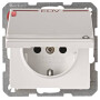BER47526059 / Steckdose SCHUKO m KD rot BF BS Q1/3 pw / EAN 4011334329343
