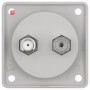 BER945602506 / Antennen Verbinderdose Radio/SAT ITG gr / EAN 4011334335610