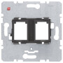 BER454202 / Tragpl. m An 2fach f 3M Modular Jacks / EAN 4011334402398