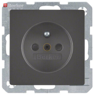 BER6768766086 / Steckdose m SK-Stift e BS Q.1/Q.3 anth / EAN 4011334380627