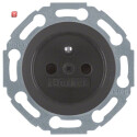 BER67687901 / Steckdose Skostift BS 1930/Glas/Pala sw /...