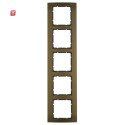 BER10153001 / Rahmen 5fach B.3 Alu, braun/anthrazit / EAN...