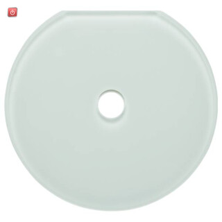 BER109409 / Glas-Endplatte Schalter Serie Glas pw / EAN 4011334440314