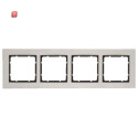 BER10243606 / Rahmen 4fach waag E-St B.7 E-St/anth / EAN...