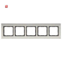 BER10253606 / Rahmen 5fach waag E-St B.7 E-St/anth / EAN...