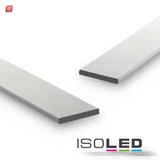 ISO112433 / Aluminium Kühlstreifen "Simple", eloxiert L.: 2000mm / 9009377032332