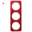 BER10132349 / Rahmen 3fach R.1 Acryl rot Transl. pw / EAN...