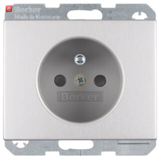 BER6765757003 / Steckdose m SK-Stift erh. BS K.5 Alu / EAN 4011334378594