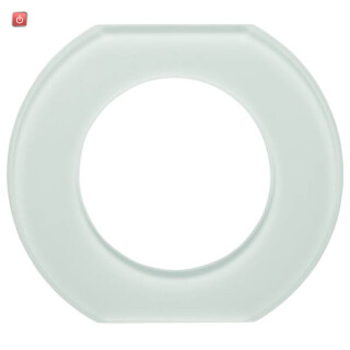 BER109309 / Glasmittelrahmen 1fach Serie Glas pw / EAN 4011334440352