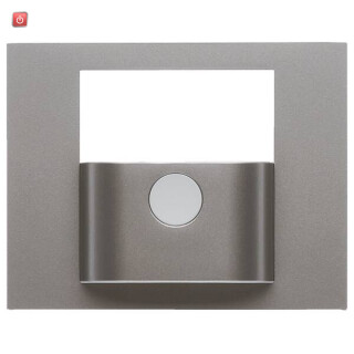 BER80960473 / Abdeckung KNX BWM-Mod K.5 Edelstahl matt / EAN 3250617154710